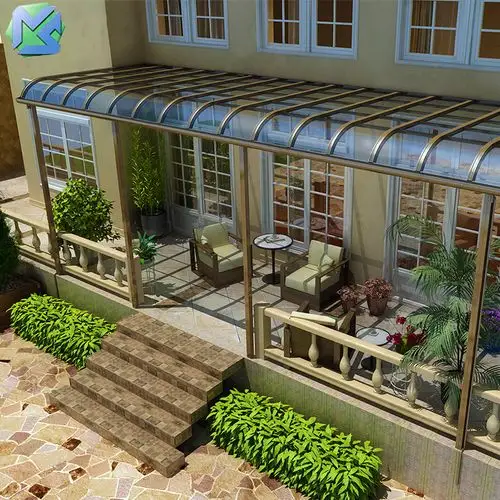 铝合金雨棚遮阳棚别墅庭院雨棚阳台透明雨蓬欧式窗台棚阳光房雨棚