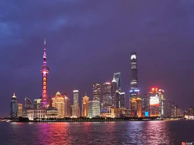 魔都上海外滩浦东陆家嘴之夜