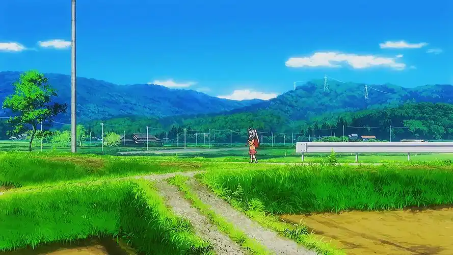 动漫#安静下来,感受温馨悠哉的田园生活.