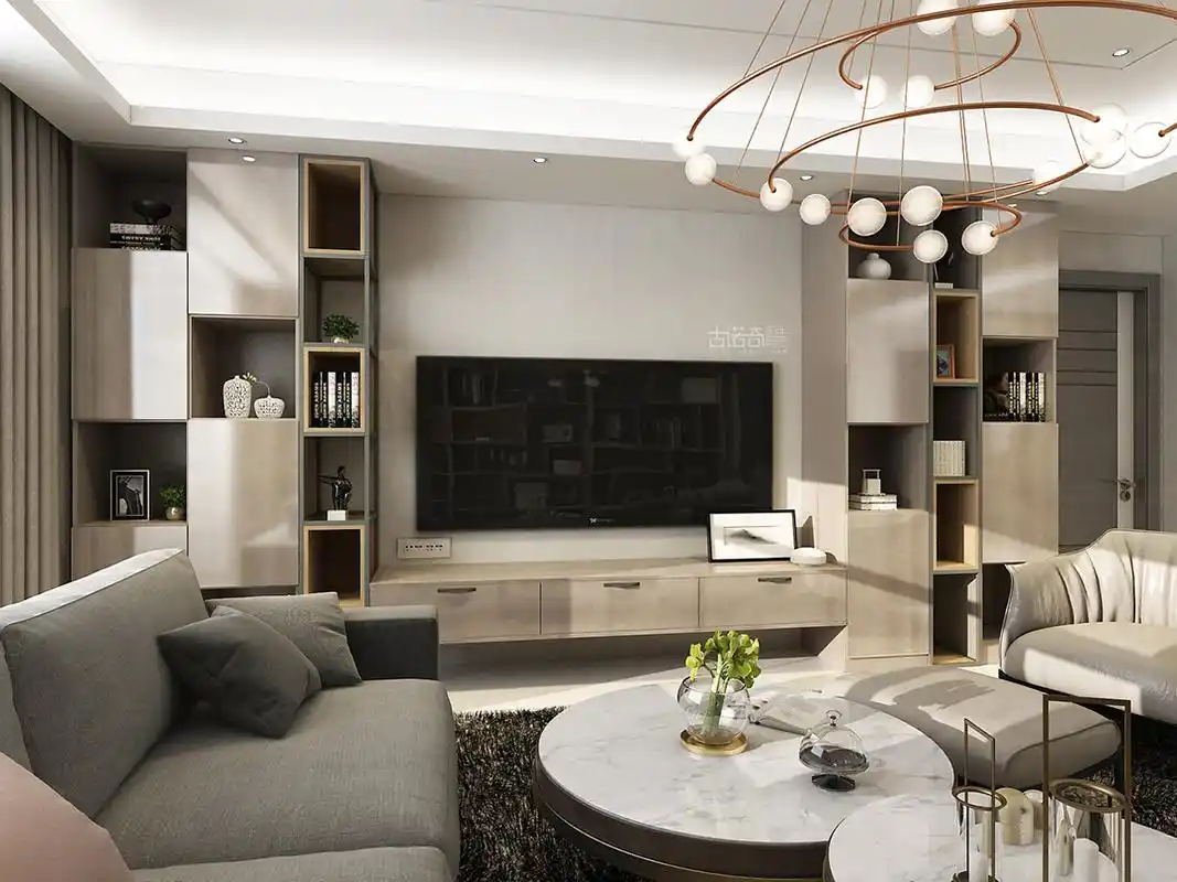 客厅电视柜该如何摆放?这些电视柜效果图建议收藏,不要错过哦