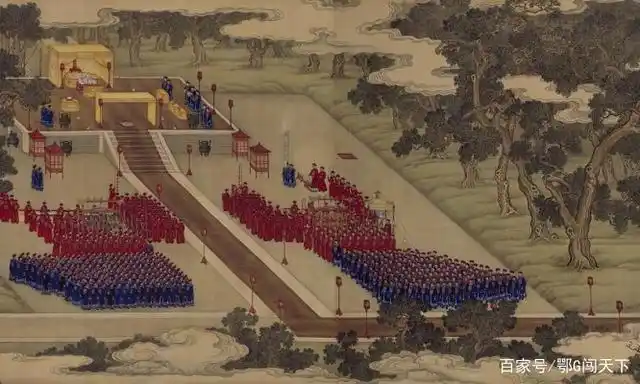 隆重的皇帝祭天仪式