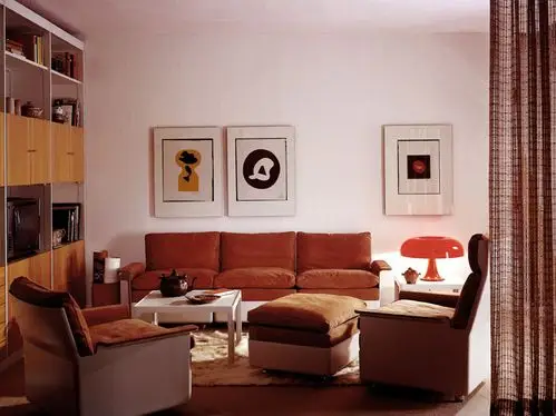 家居,客厅,70年代,20世纪70年代