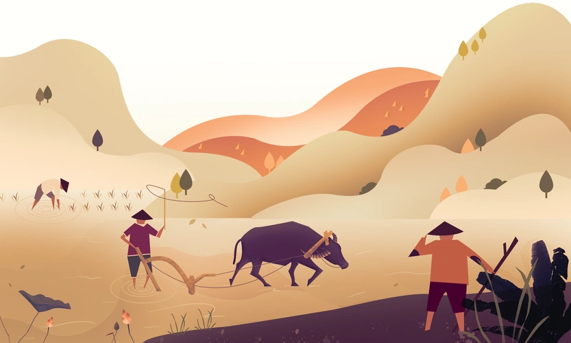 《劳动最光荣——耕作》节气谷雨