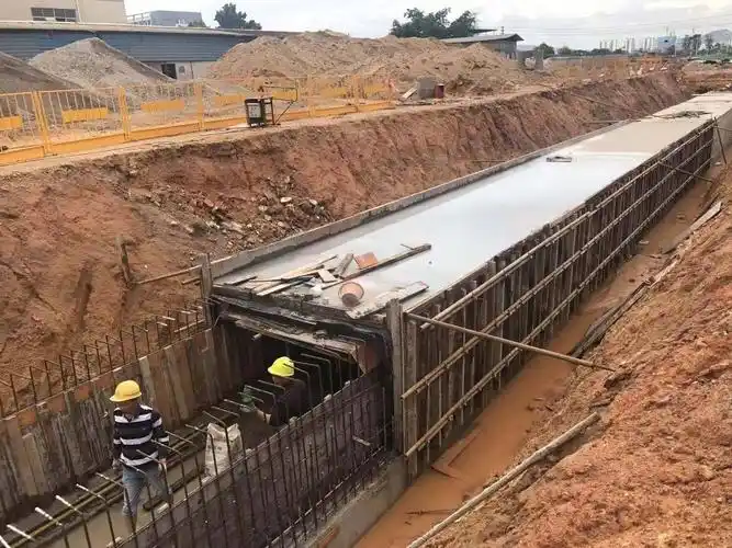 东明大道(南光高速-东长路)市政工程施工日报(2019年3月8日)