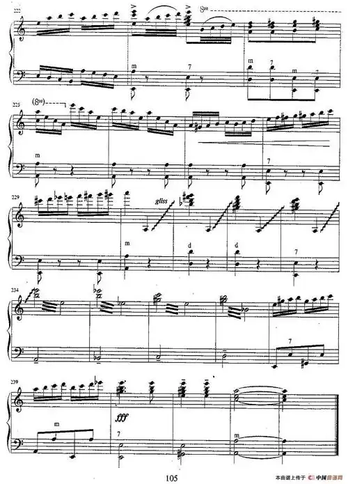 德薇变奏曲谱_海德薇变奏曲谱