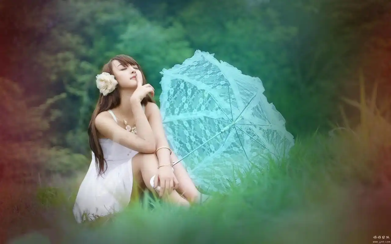 清纯美女壁纸之梦幻仙女宽屏高清大图预览1920x1200_美女壁纸下载_美