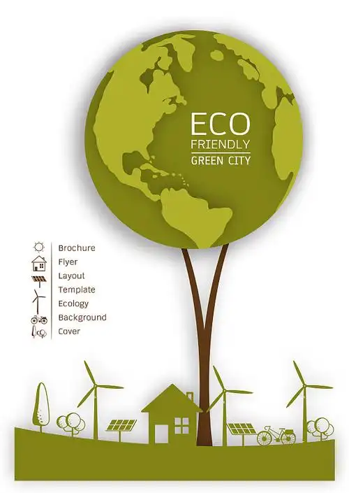 生态友好的生态理念绿色生态地球图片素材