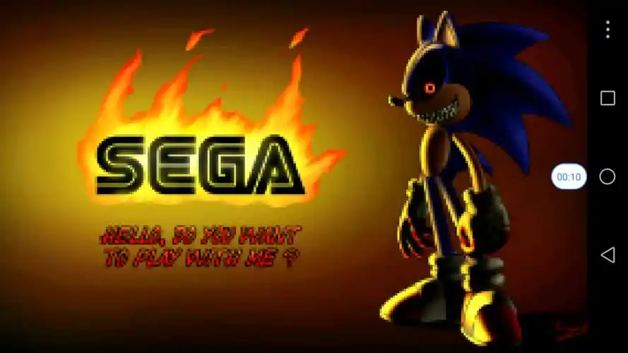 因为太恐怖所以不需要音乐的索尼克exe进化怎么样是不是很恐怖撒