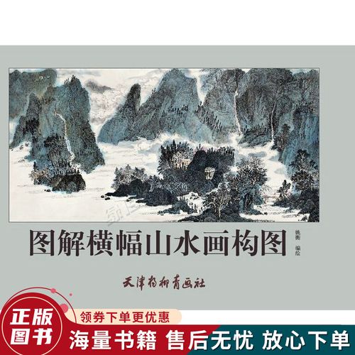 图解横幅山水画构图