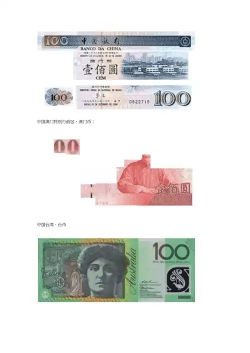 全世界100元纸币大全.docx