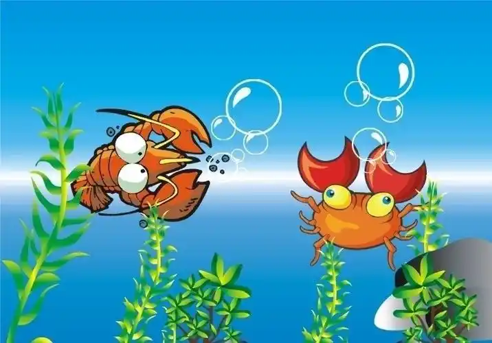 勇敢的龙虾与懦弱的螃蟹的故事