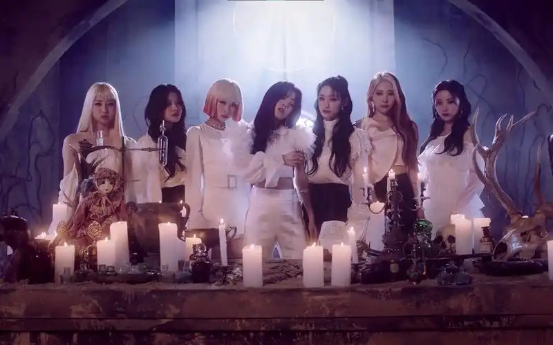 rbw新女团舞台混剪purplekiss出道曲ponzona泡澡辽