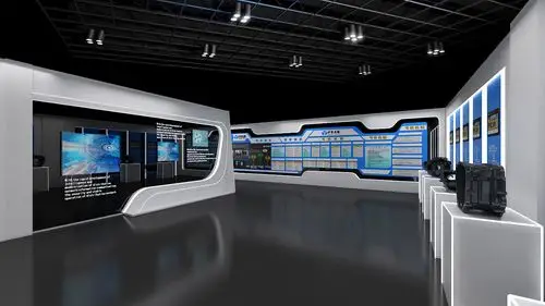 工厂车间展厅效果图