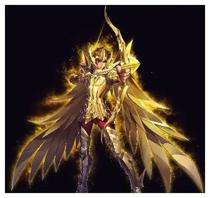 和圣精亚联手射手座黄金圣斗士艾奥罗斯植入国王的荣耀中后羿图例级