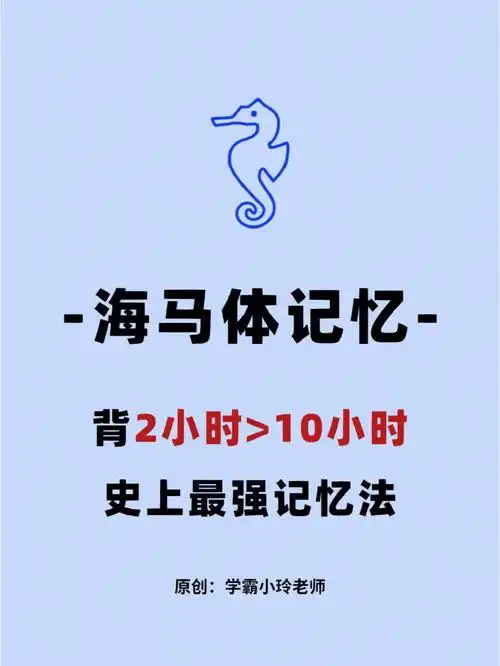 🧠科学训练海马体记忆提升10倍过目不忘
