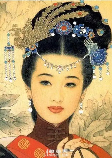 杨玉环画像杨贵妃本名杨玉环,公元719年(开元七年)6月22日出生于山西