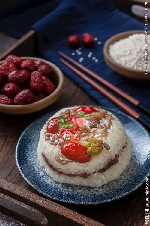 八宝饭摄影图__传统美食_餐饮美食_摄影图库_昵图网nipic.com