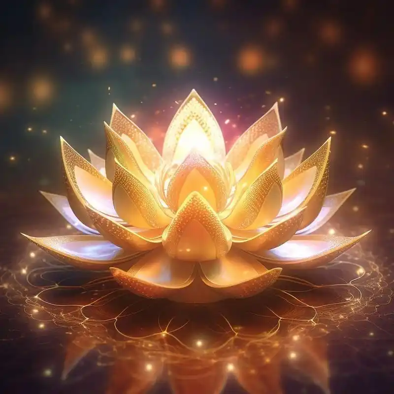 遇见金色莲花说明你的好运气到了 676767