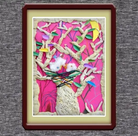 综合材料-《大树·小鸟的家》