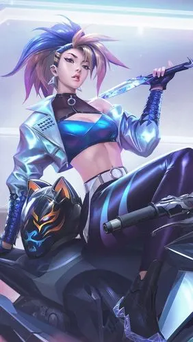 美图kda高清手机壁纸为你打call