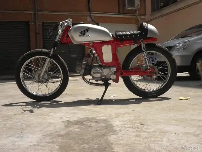 嘉陵仔也疯狂我的jh70改复古caferacer过程