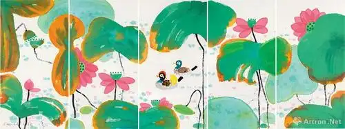 西湖十景之曲院风荷