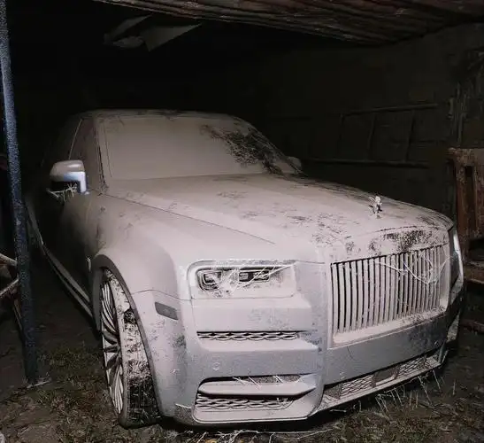 谁家仓库的千万豪车都放报废了