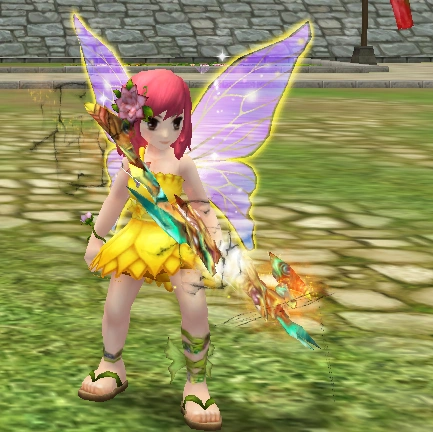 热血江湖水精灵温蒂尼女女披风图片展示