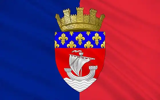 旗帜,巴黎,法国,城市