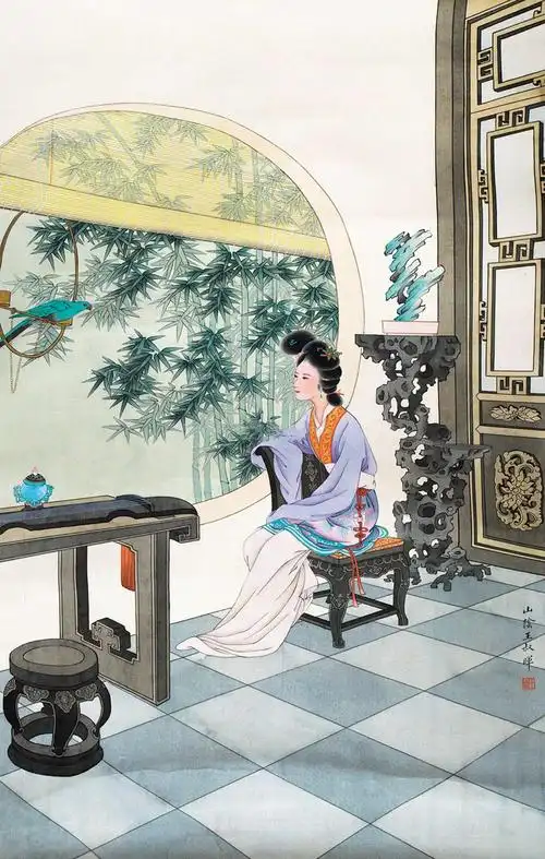 王叔晖 古代仕女图(上)