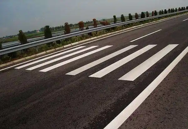 青海道路标线施工设计