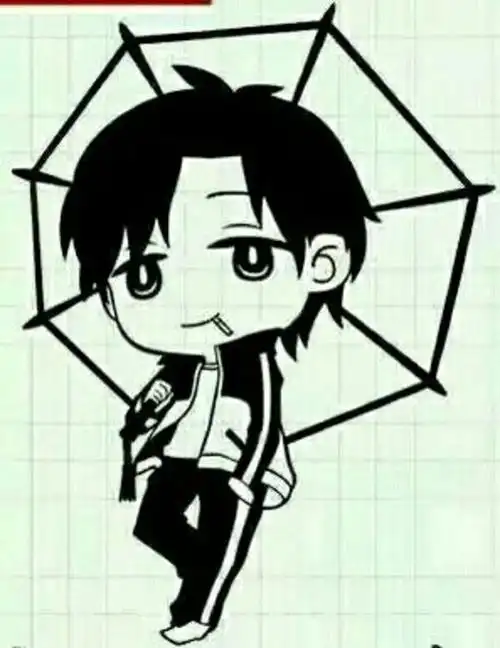 全职高手#叶修#橡皮章#黑白