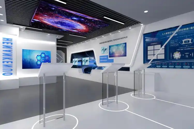 未来星机器人定制产品企业展厅设计海曼3d设计