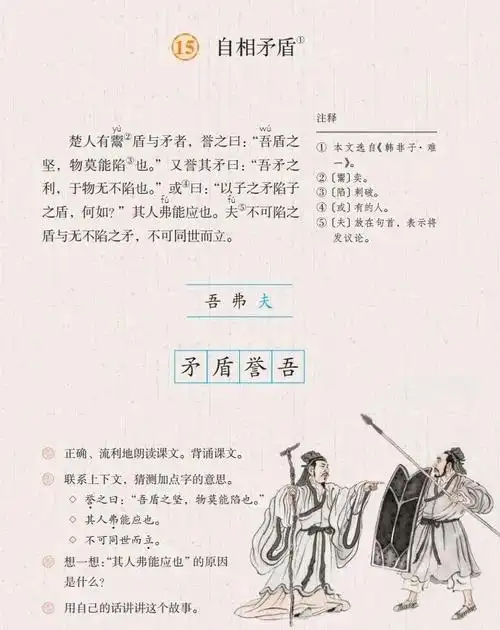 自相矛盾的故事完整版(自相矛盾的故事视频完整版)全程干货 - 故事屋