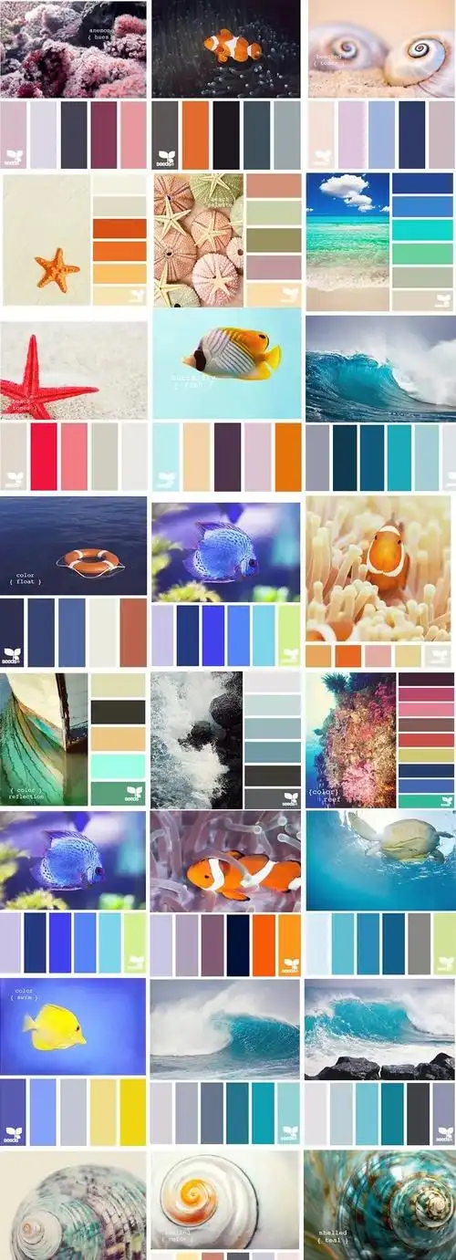 配色土,不会配?这5200张配色卡帮你解决