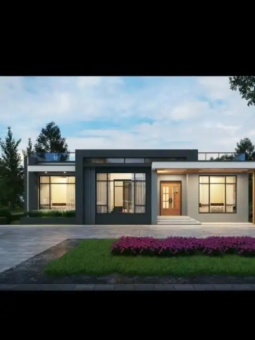 一层现代风格别墅