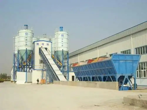 hzs型混凝土搅拌站-华中建机|郑州龙门吊厂家