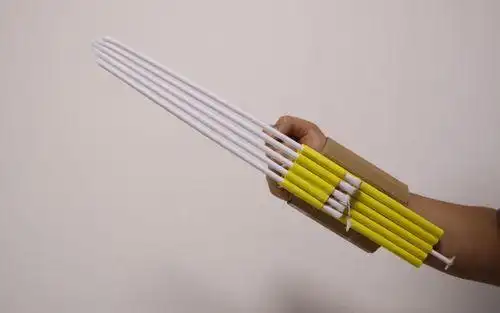 折纸人折纸教程如何折一把宝剑斗罗大陆唐门暗器折纸伸缩袖剑