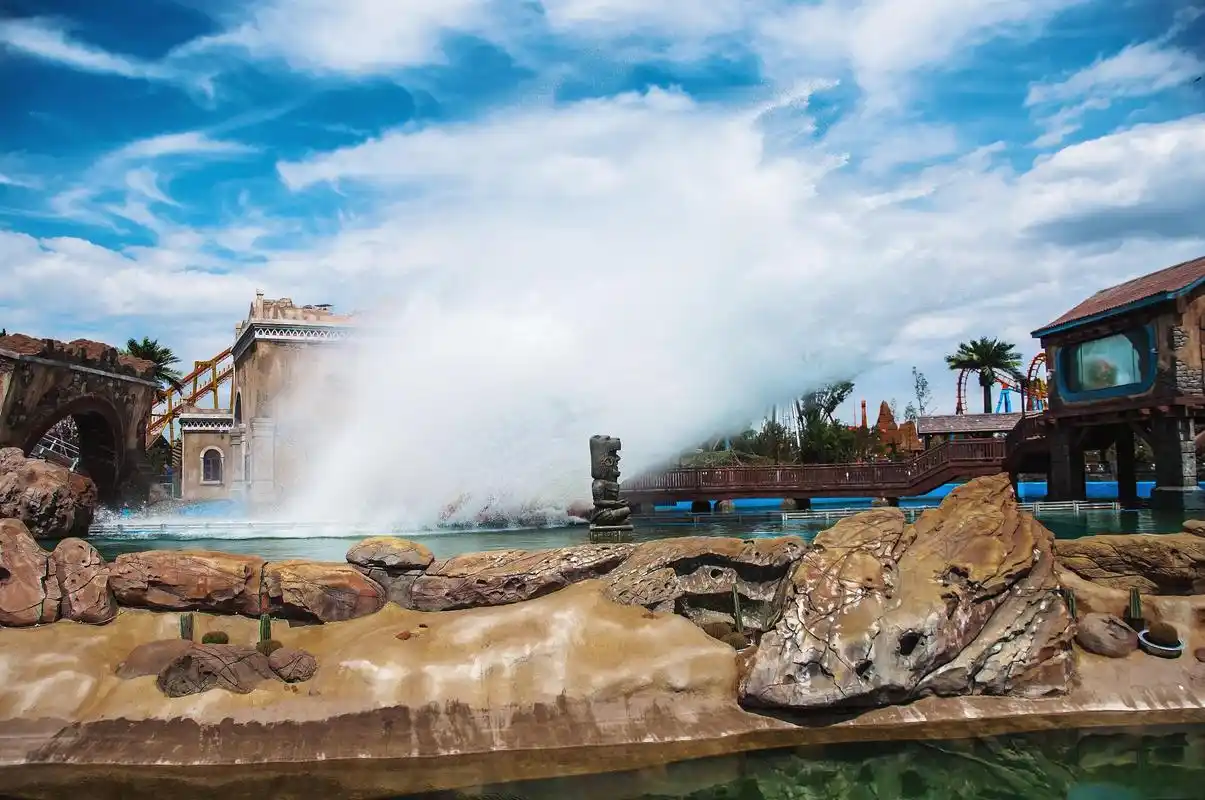 波塞冬旅游度假区 客气的蓝色海域,曾是古希腊诸神的居所.