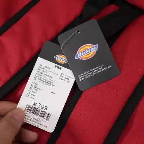 年度最强狠货青岛原厂出吊牌可扫码dickies街拍狂人系列潮牌情侣款