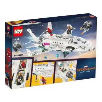 lego乐高超级英雄系列76130钢铁侠战机和无人机攻击