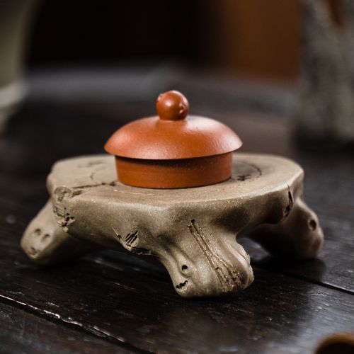 宜兴茶宠树桩茶壶托盖托紫砂壶托底座茶承壶承垫干泡台壶承盘配件