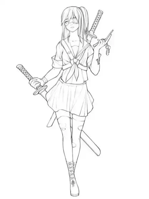 素材心中无女人拔刀自然神