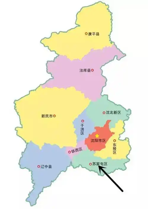 1,沈阳市内五区