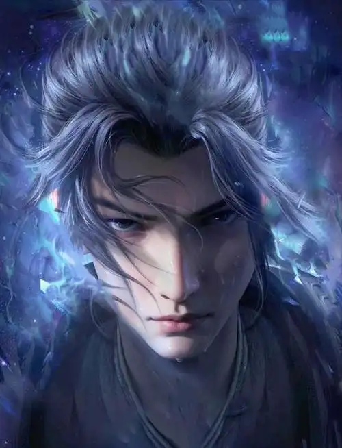 萧炎新雕塑曝光中洲造型,酷炫黑袍搭英俊反派脸?脱了帽子有惊喜