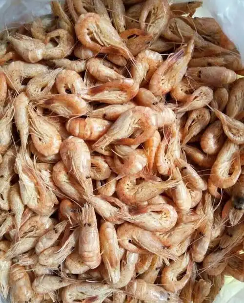 不过近几年的价格也很高 吃桃花虾的时间有限 现在正是好时候 梭鱼