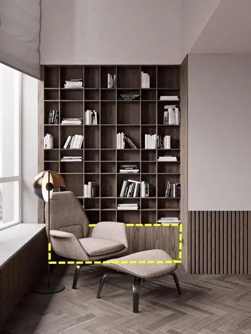 客厅书柜装修效果图欣赏(客厅书架设计风格图片) - 鸥美装修资讯