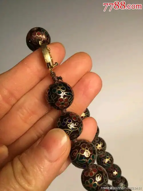 创汇时期景泰蓝项链_景泰蓝/珐琅_第6张_7788漆器收藏