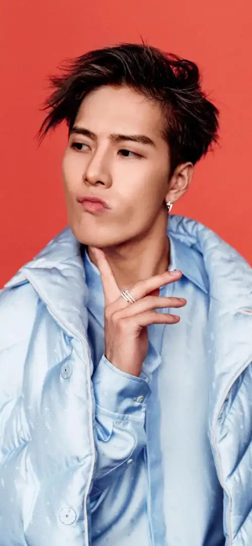 王嘉尔时尚潮图手机壁纸_王嘉尔帅气性感手机壁纸_三千图片网