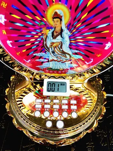 念佛机闪光南海坐莲观音唱佛机佛乐机阿弥陀佛播经机